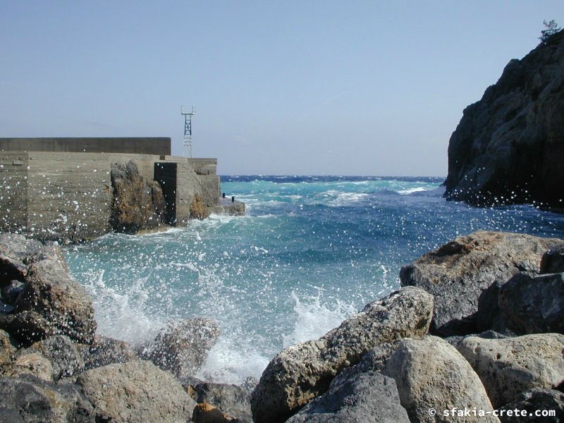 Photo report of a visit around Sfakia, Sougia and Loutro, southwest Crete, April 2007